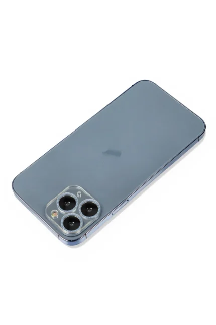 Uray store Apple iPhone 11 Pro Max Shine Kamera Lens Koruma Cam - Sierra Blue