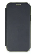 Uray store Apple iPhone 12 Kılıf Dolpin Kapaklı - Lacivert - Görsel 2