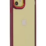 Uray store Apple iPhone 12 Kılıf Dora Kapak - Kırmızı
