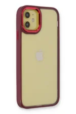 Uray store Apple iPhone 12 Kılıf Dora Kapak - Kırmızı