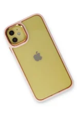 Uray store Apple iPhone 12 Kılıf Dora Kapak - Pudra - Görsel 3