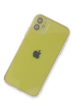 Uray store Apple iPhone 12 Kılıf Fly Lens Silikon - Şeffaf - Görsel 3