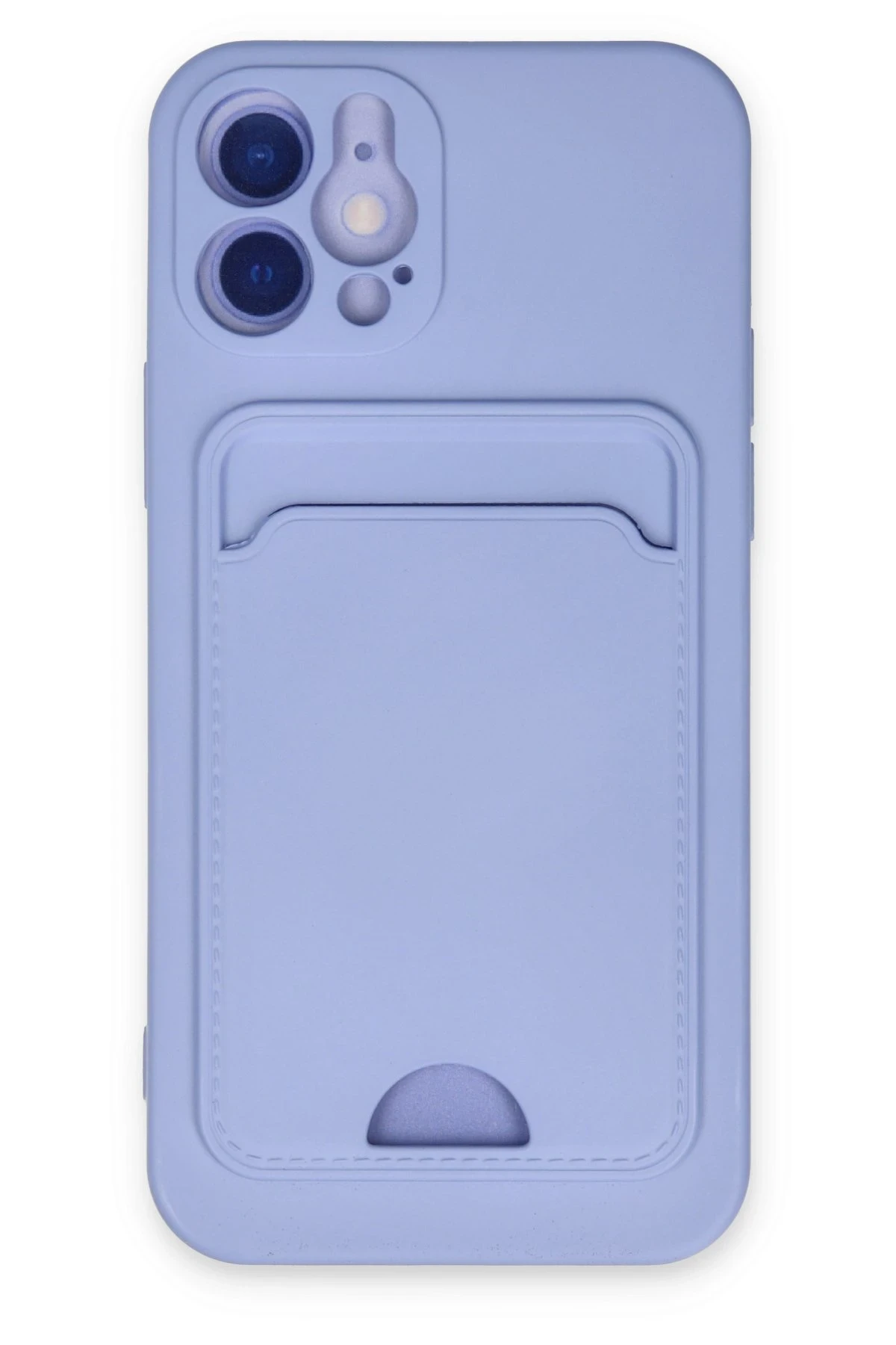 newface-iphone-12-kilif-kelvin-kartvizitli-silikon-lila-default Uray store Apple iPhone 12 Kılıf Kelvin Kartvizitli Silikon - Lila - Görsel 1