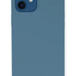 Uray store Apple iPhone 12 Kılıf Lansman Legant Silikon - Açık Mavi