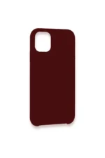 Uray store Apple iPhone 12 Kılıf Lansman Legant Silikon - Bordo - Görsel 3