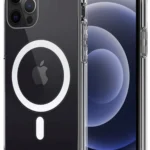 Uray store Apple iPhone 12 Kılıf Magneticsafe Şeffaf Silikon - Şeffaf