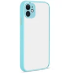 Uray store Apple iPhone 12 Kılıf Montreal Silikon Kapak - Turkuaz