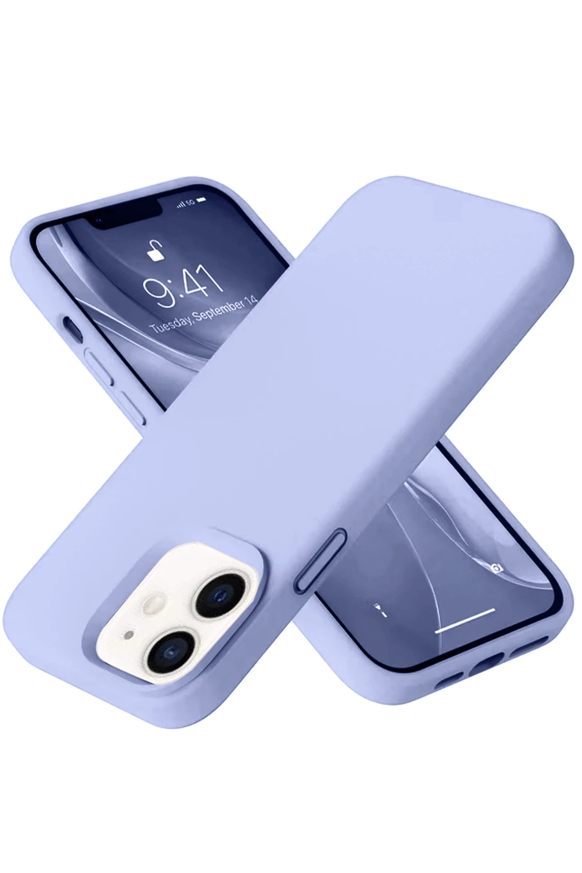 newface-iphone-12-kilif-nano-ici-kadife-silikon-lila-default Uray store Apple iPhone 12 Kılıf Nano içi Kadife Silikon - Lila - Görsel 1