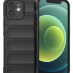 Uray store Apple iPhone 12 Kılıf Optimum Silikon - Siyah