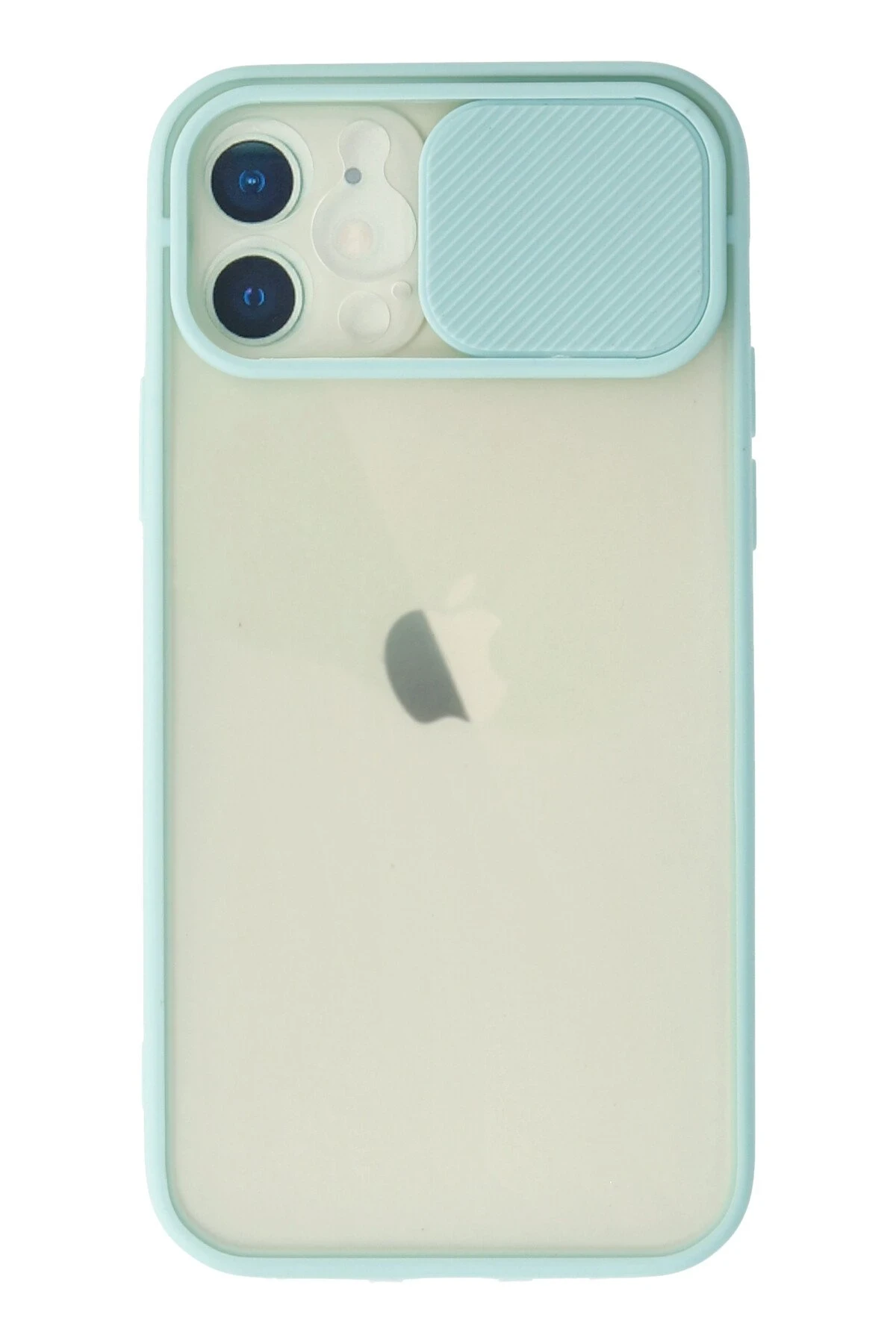 newface-iphone-12-kilif-palm-buzlu-kamera-surgulu-silikon-turkuaz-default Uray store Apple iPhone 12 Kılıf Palm Buzlu Kamera Sürgülü Silikon - Turkuaz - Görsel 1
