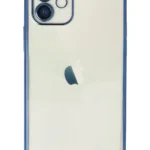 Uray store Apple iPhone 12 Kılıf Razer Lensli Silikon - Lacivert