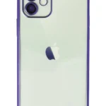 Uray store Apple iPhone 12 Kılıf Razer Lensli Silikon - Mor