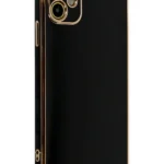 Uray store Apple iPhone 12 Kılıf Volet Silikon - Siyah