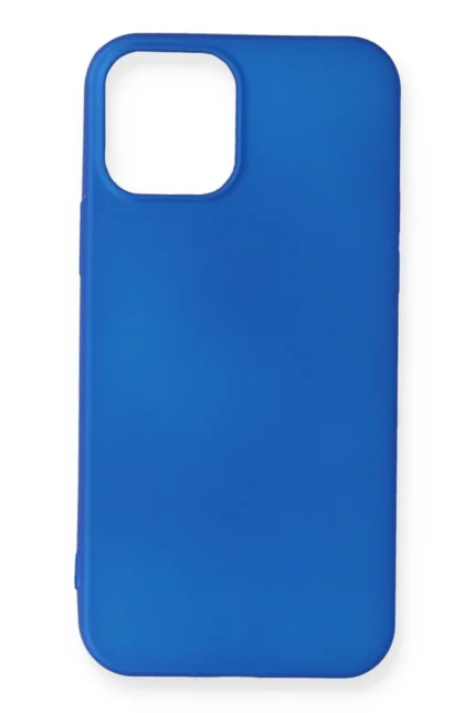 Uray store Apple iPhone 12 Mini Kılıf First Silikon - Mavi