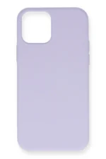 Uray store Apple iPhone 12 Mini Kılıf Nano içi Kadife Silikon - Lila