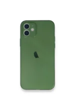Uray store Apple iPhone 12 Mini Kılıf PP Ultra İnce Kapak - Yeşil