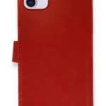Uray store Apple iPhone 12 Mini Kılıf Trend S Plus Kapaklı Kılıf - Kırmızı