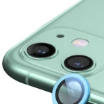 Uray store Apple iPhone 12 Mini Raze Metal Kamera Lens - Mavi