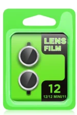 Uray store Apple iPhone 12 Mini Raze Metal Kamera Lens - Yeşil - Görsel 2