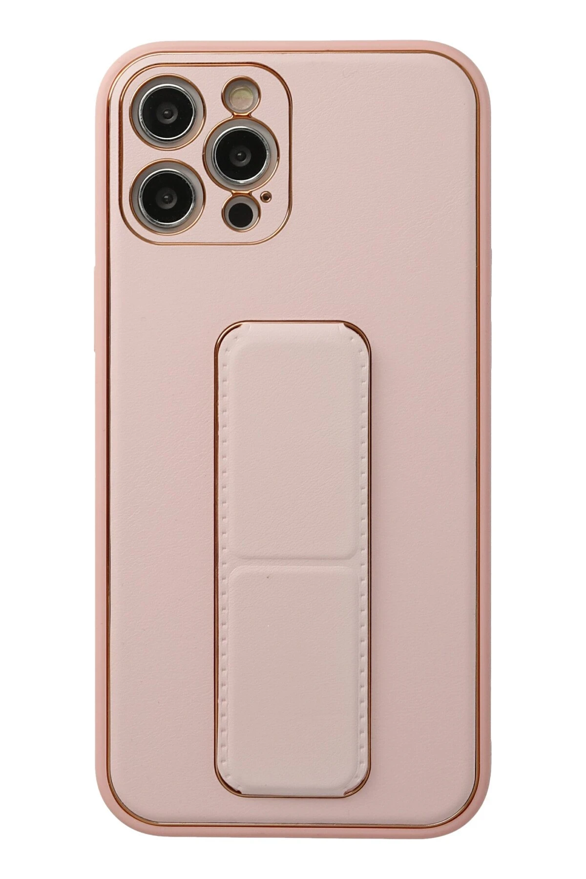 newface-iphone-12-pro-kilif-coco-deri-standli-kapak-pembe-default Uray store Apple iPhone 12 Pro Kılıf Coco Deri Standlı Kapak - Pembe - Görsel 1