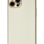 Uray store Apple iPhone 12 Pro Kılıf Coco Karbon Silikon - Beyaz