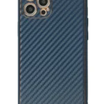 Uray store Apple iPhone 12 Pro Kılıf Coco Karbon Silikon - Mavi
