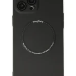 Uray store Apple iPhone 12 Pro Kılıf Jack Magneticsafe Lens Silikon - Siyah