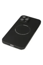Uray store Apple iPhone 12 Pro Kılıf Jack Magneticsafe Lens Silikon - Siyah - Görsel 5
