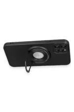 Uray store Apple iPhone 12 Pro Kılıf Lukka Magneticsafe Kapak - Siyah - Görsel 4