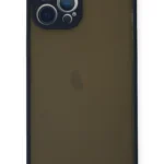 Uray store Apple iPhone 12 Pro Kılıf Montreal Silikon Kapak - Lacivert
