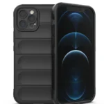 Uray store Apple iPhone 12 Pro Kılıf Optimum Silikon - Siyah
