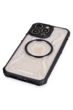 Uray store Apple iPhone 12 Pro Kılıf Prag Magneticsafe Kapak - Siyah - Görsel 4