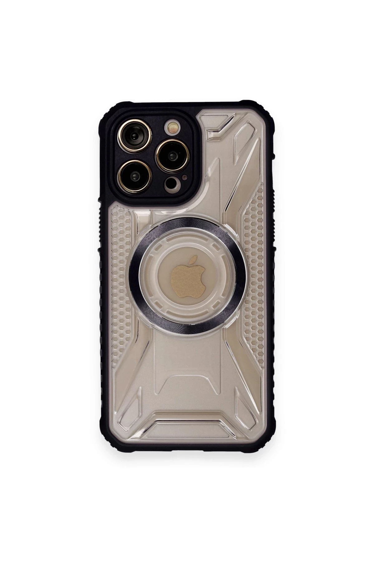 newface-iphone-12-pro-kilif-prag-magneticsafe-kapak-siyah-default Uray store Apple iPhone 12 Pro Kılıf Prag Magneticsafe Kapak - Siyah - Görsel 1