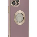 Uray store Apple iPhone 12 Pro Kılıf Store Silikon - Mor