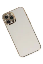 Uray store Apple iPhone 12 Pro Kılıf Volet Silikon - Beyaz - Görsel 3