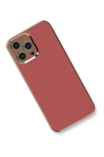 Uray store Apple iPhone 12 Pro Kılıf Volet Silikon - Kırmızı - Görsel 2