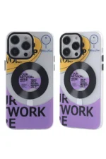 Uray store Apple iPhone 12 Pro Max Kılıf Apollo Magneticsafe Desenli Kapak - Apollo Şeffaf - 6
