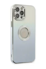 Uray store Apple iPhone 12 Pro Max Kılıf Best Silikon - Mavi - Görsel 2