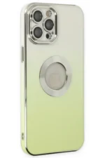 Uray store Apple iPhone 12 Pro Max Kılıf Best Silikon - Yeşil - Görsel 3