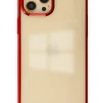 Uray store Apple iPhone 12 Pro Max Kılıf Element Silikon - Kırmızı