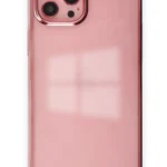 Uray store Apple iPhone 12 Pro Max Kılıf Element Silikon - Pembe