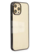 Uray store Apple iPhone 12 Pro Max Kılıf Element Silikon - Siyah - Görsel 2