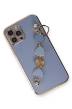 Uray store Apple iPhone 12 Pro Max Kılıf Esila Silikon - Gri - Görsel 3