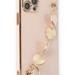 Uray store Apple iPhone 12 Pro Max Kılıf Esila Silikon - Pudra