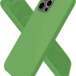 Uray store Apple iPhone 12 Pro Max Kılıf First Silikon - Yeşil