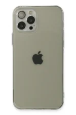 Uray store Apple iPhone 12 Pro Max Kılıf Fly Lens Silikon - Şeffaf