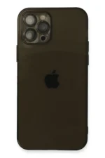 Uray store Apple iPhone 12 Pro Max Kılıf Fly Lens Silikon - Siyah