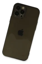 Uray store Apple iPhone 12 Pro Max Kılıf Fly Lens Silikon - Siyah - Görsel 3