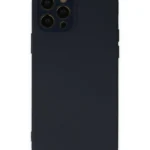 Uray store Apple iPhone 12 Pro Max Kılıf Lansman Glass Kapak - Lacivert
