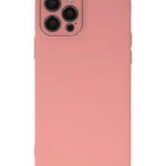 Uray store Apple iPhone 12 Pro Max Kılıf Lansman Glass Kapak - Pembe
